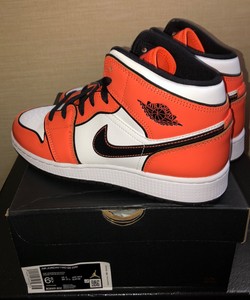 jordan 1 orange size 6