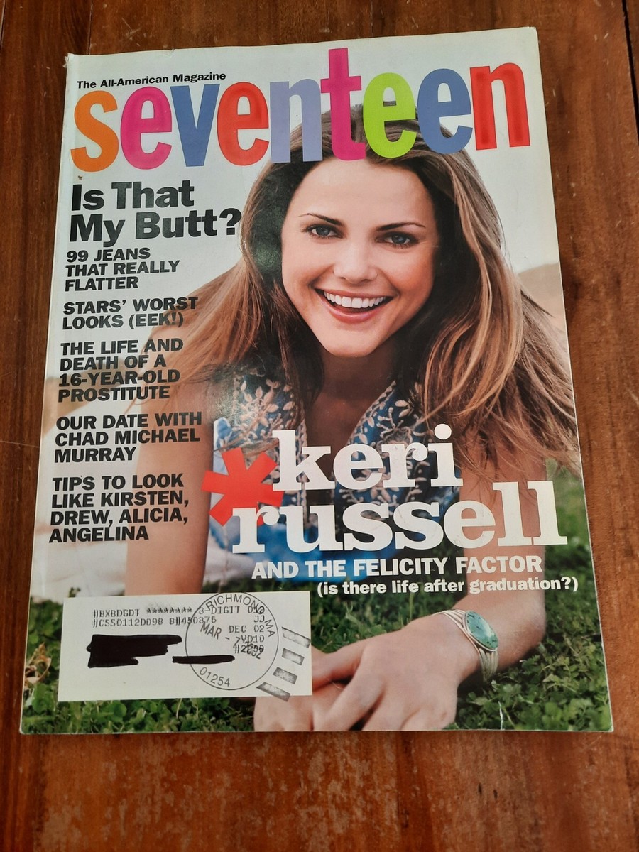 Vintage Seventeen Magazine April 2002 Keri Russell Tweet