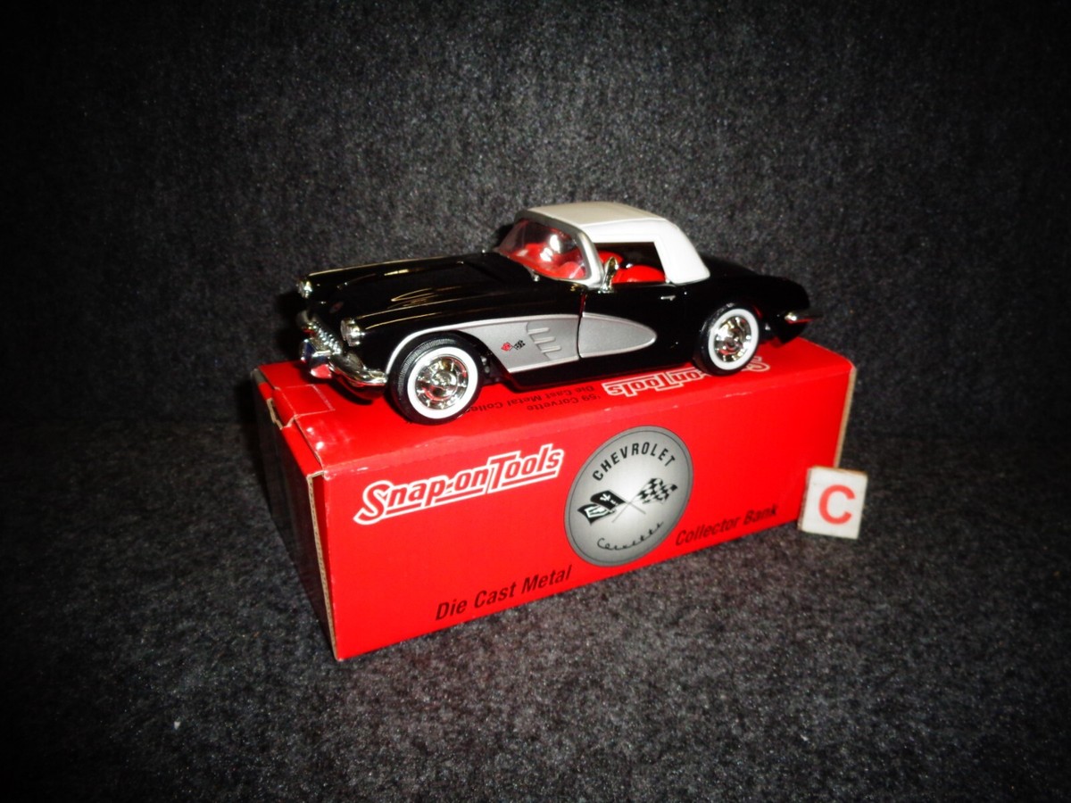 ミニカー Snap-on SNAP-ON TOOLS 1959 CHEVROLET CORVETTE CONVERTIBLE DIECAST CAR COIN