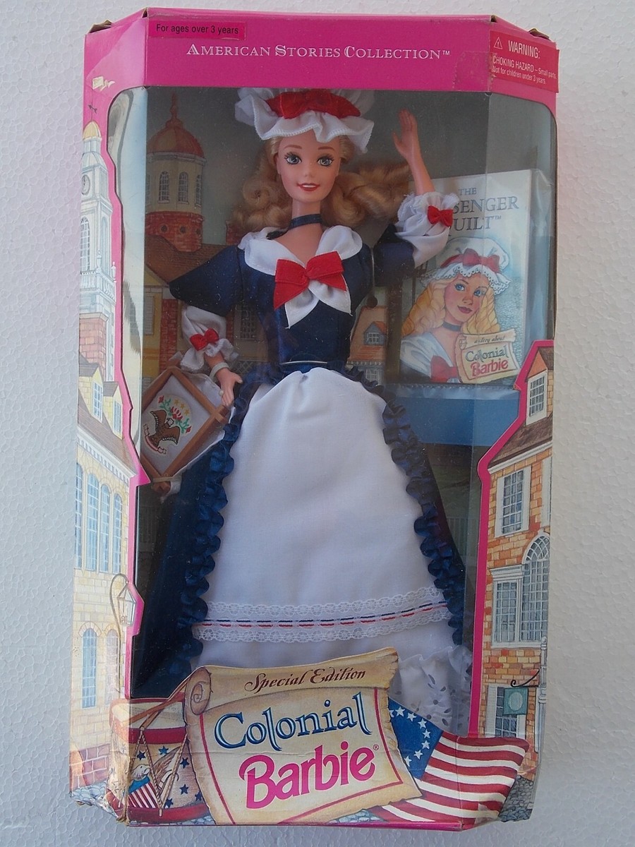 barbie colonial special edition american stories doll collection 1994 NRFB  12578
