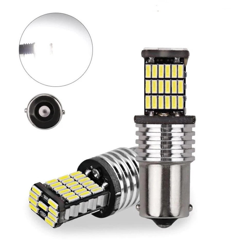 Ampoules LED P21W BA15S blanc 6000K Feux de jour ou de recul 1200 lm - Photo 3/3