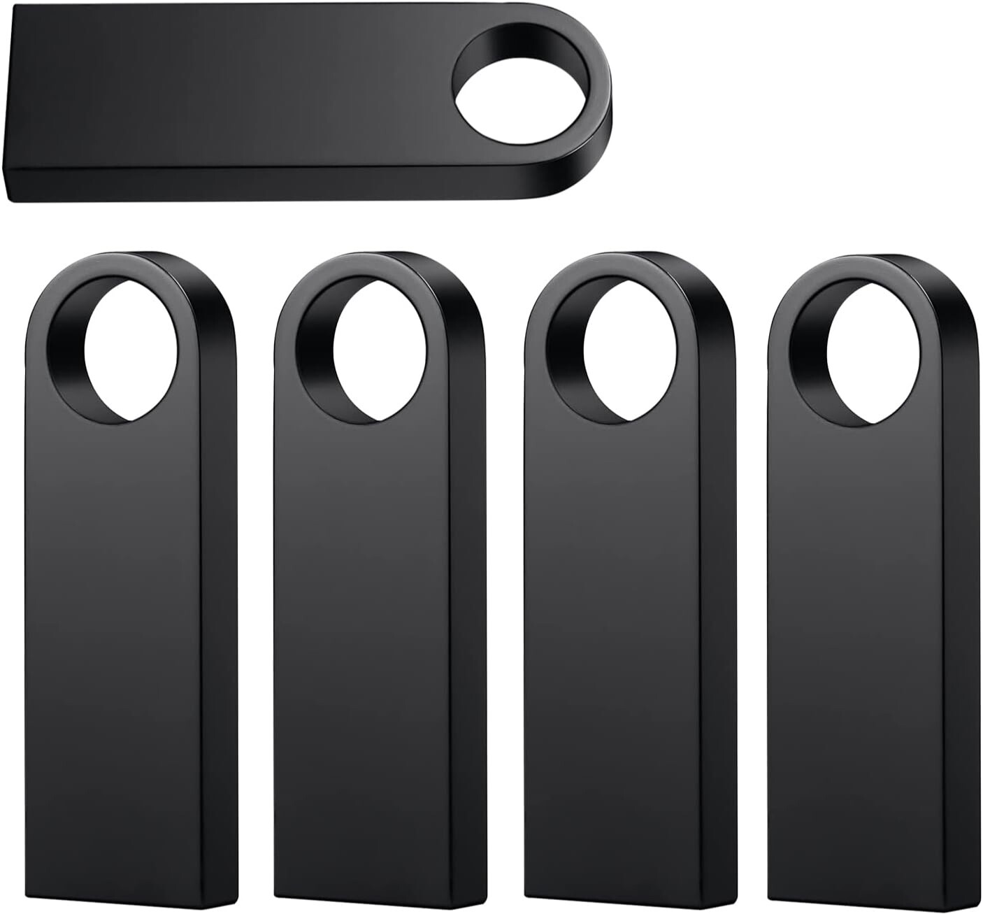 USB Flash Drive 64GB 5 Pack USB 2.0 Thumb Drive Jump Drive 64GB（5 Pack)-image