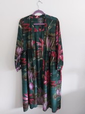 Rare One Hundred Stars Duster Coat Jacket Indian Lily Forest New Without Tags