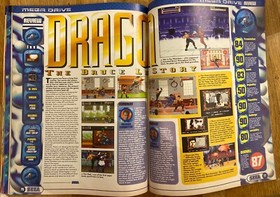 1994 SEGA Magazine #7 JULY Ecco 2; Micro Machines; First For Saturn VGC