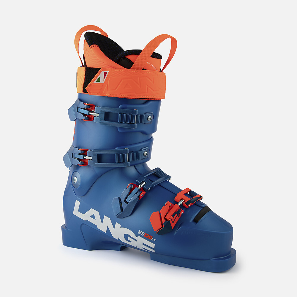 Chaussures de ski RS 120 LV bleu vibrant d'une précision millimétrée pour skieur expert