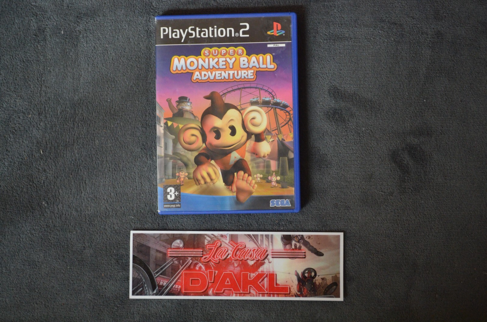 Super Monkey Ball Adventure sans notice sur Playstation 2 PS2 FR