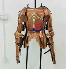 Medieval Armor Gothic Half Suit of Armor Breastplate Knight Costume Battle Armor