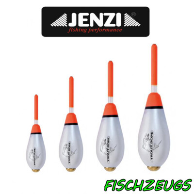 JENZI Bombarde Vorgebleit 10-30g Slepp Pose Durchlaufpose Weitwurf versch.Größen