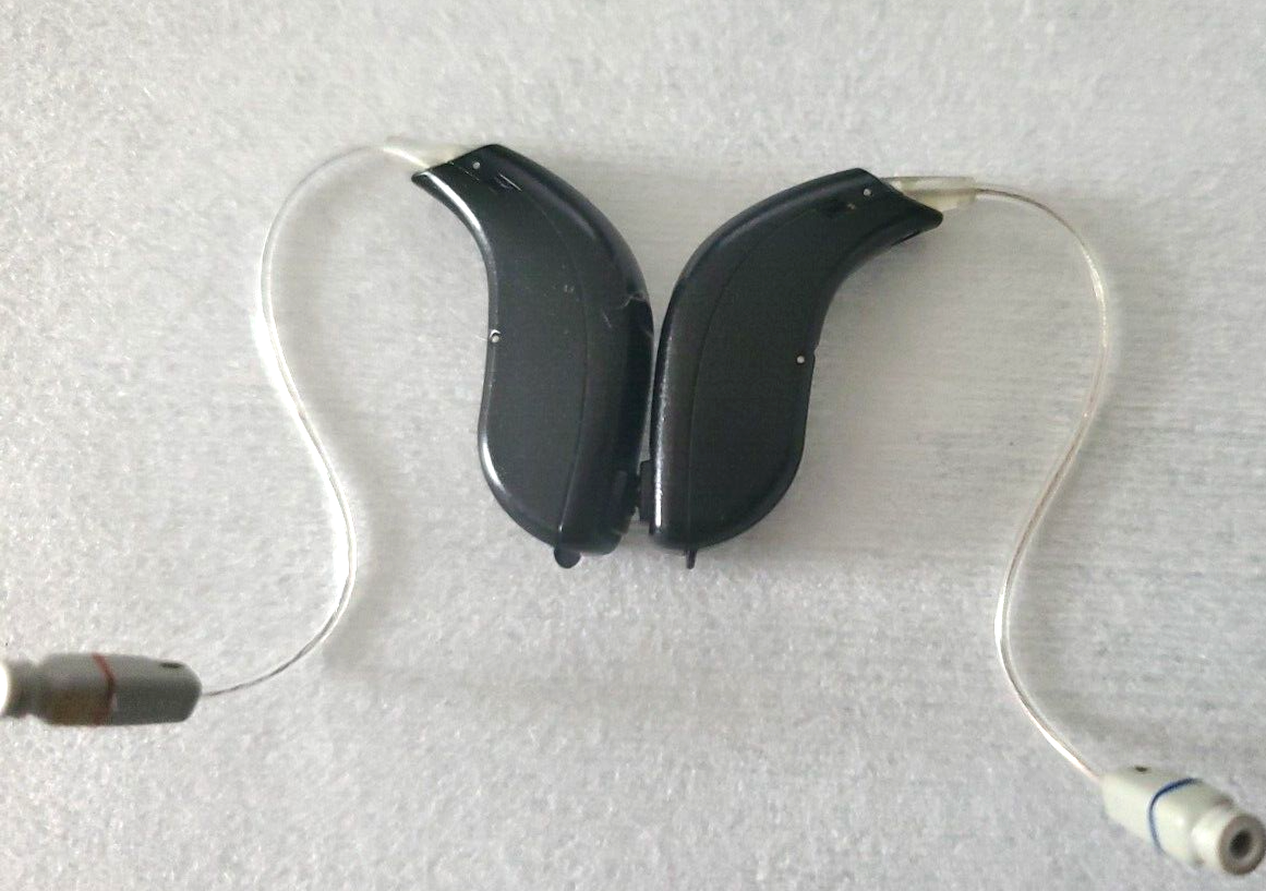 Pair_ Nera2 Pro Ti miniRITE Digital Hearing Aids. Moderatesevere
