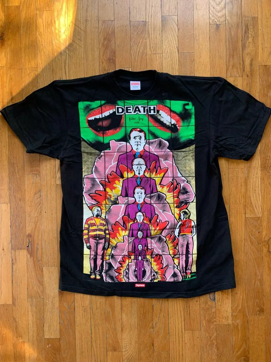 Supreme gilbert and george death clearance tee