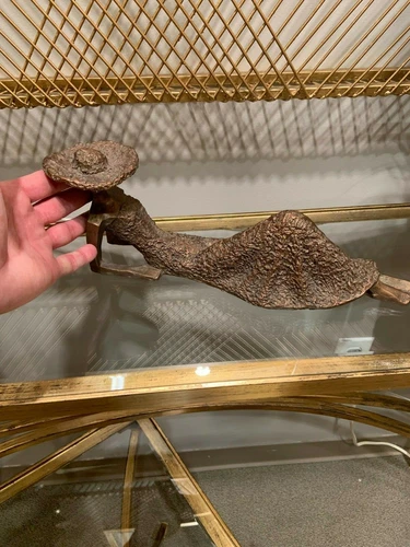 SUMMER DAYS 17" METAL MODERN ART SANTA FE LADY STATUE SCULPTURE 19446 - Picture 1 of 4