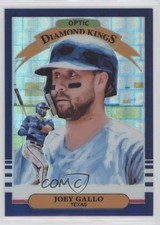 2019 Panini Donruss Optic Diamond Kings Blue Pandora Prizm 14/99 Joey Gallo 1q5