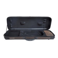 Gewa Oxford Wooden Shell 4/4 Violin Case Brown/Black