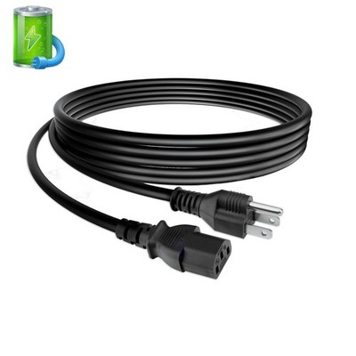 UL Listed 6Ft Power Cable For Fitpulse Lifepro Hurtle Fitness