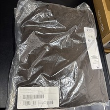 Alo Yoga Conquer Reform Long sleeve Hoodie 108 MSRP Expresso Men  s Size Medium