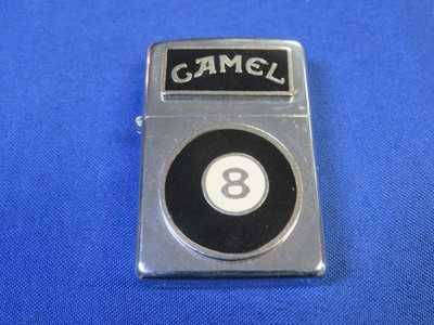 BRAND NEW--1994 Zippo Camel 8 Ball Cigarette Lighter In Ashtray