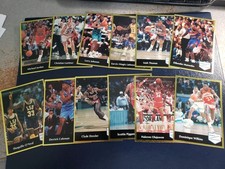Michael Jordan Larry Bird Shaquille 1991 Sports Educational National Stamp Set