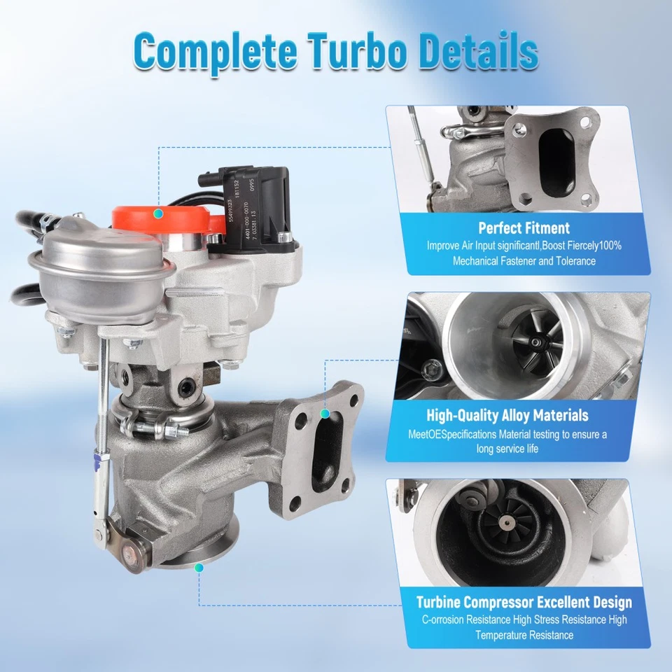 Turbocompresor turbo 12669064 para motor Chevrolet Malibu 2016-2023 1,5 L Foto 3 de 4