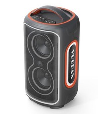 Portable Bluetooth Speaker, 240W Peak Powerful Loud Sound Party Speakers Orange
