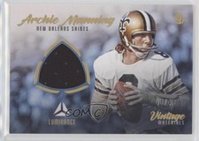 2021 Panini Luminance Vintage Materials Gold 40/49 Archie Manning #VM-AM 0nr3