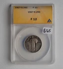1927-S Standing Liberty Quarter ANACS F 12 Silver 25C Coin