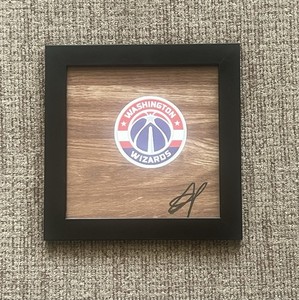 AJ Johnson Signed/Framed Washington Wizards Floorboard Autograph COA