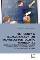 Marguerite Miheso-O'connor | Proficiency In Pedagogical Content Knowledge For...