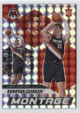 2024-25 Panini Mosaic Montage Mosaic Prizm Donovan Clingan #6 0xh3