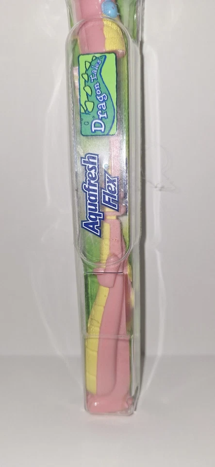 Nuevo cepillo de dientes vintage Dragon Tales para niños Cassie LEER Foto 3 de 4