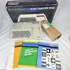 Texas Instruments TI-99/4A Computer New Old Stock Open Box Sealed Inside