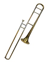 Vintage CG Conn ELKHART IND 4H Trombone HORN 375149 LORENZO SANSONE Mouthpiece
