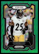 2023 Panini Prizm Green Desmond King Pittsburgh Steelers #118