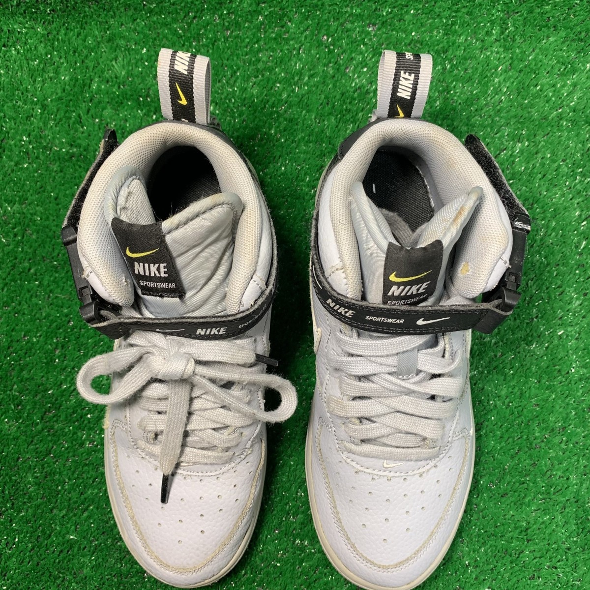 nike air force 1 mid lv8 gs overbranding