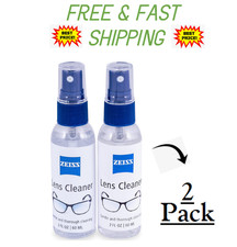 Pack of 2 ZEISS Lens Gentle and Thorough Cleaning Spray 2fl oz 60ml 