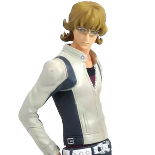 Figurine Tiger And Bunny Barnaby Brooks Bandai avec détails d'armure haute précision