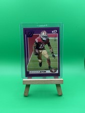 2024 zenith football Brandon Aiyuk Purple 2nd Down 11/50 Number Jersey Match Ssp