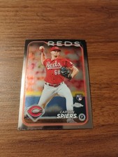 2024 Topps Chrome Base #167 Carson Spiers Cincinnati Reds
