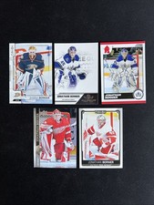 Jonathan Bernier 5 Card NHL Ice Hockey Trading Card Lot Red Wings Kings Ducks