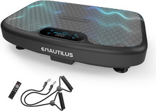 Nautilus Vibratone Pro Vibration Plate Exercise Machine for Lymphatic Drainage,