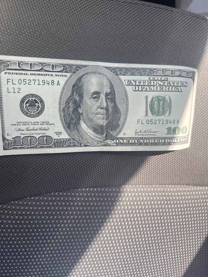 $100 Birthday Note. May 27th 1948  - Image 2 of 4