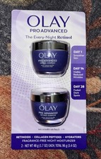 NEW 2-Pack Olay Pro Advanced Retinol Complex Night Moisturizer 1.7 Ounce Each
