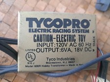 Tycopro Electric Racing System Model 608R  Hobby Transformer Tyco Slot cars