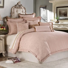 AICO Furniture - Fontaine 10 pc King Comforter Set Quartz - BCS-KS10-FONTN-QTZ