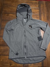 Boston Celtics Hoodie Youth Medium Gray Nike Dri Fit NBA Full Zip