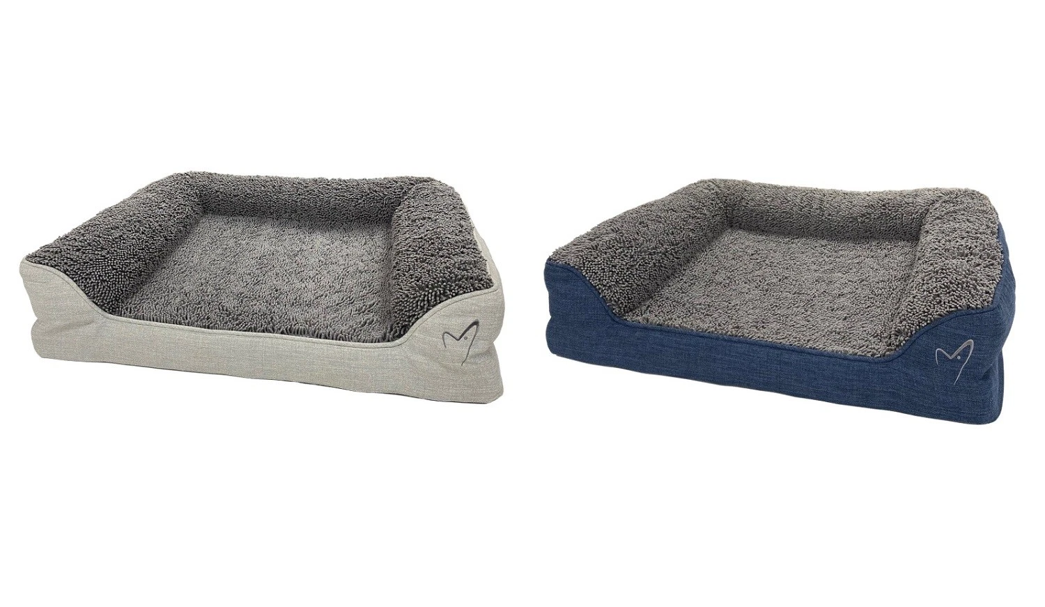 Dog Pet Bed Noodle Fibre Absorbent Washable Puppy Basket Various Colours & Sizes