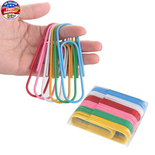 Jumbo Paper Clips,4 Inch Paper Clips Large,30-Pack Paperclips for Paperwork I...