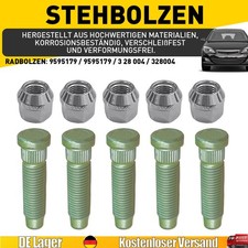 5X Radbolzen M12 Radmutter für ASTRA J MOKKA J13 ZAFIRA C OPEL 9595179 09598799