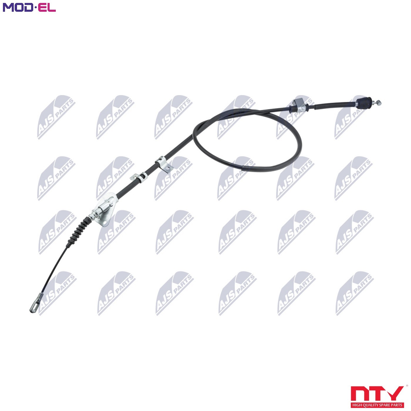 Left Rear NTY HLR-HY-002 Cable, parking brake for HYUNDAI,KIA - Image 13