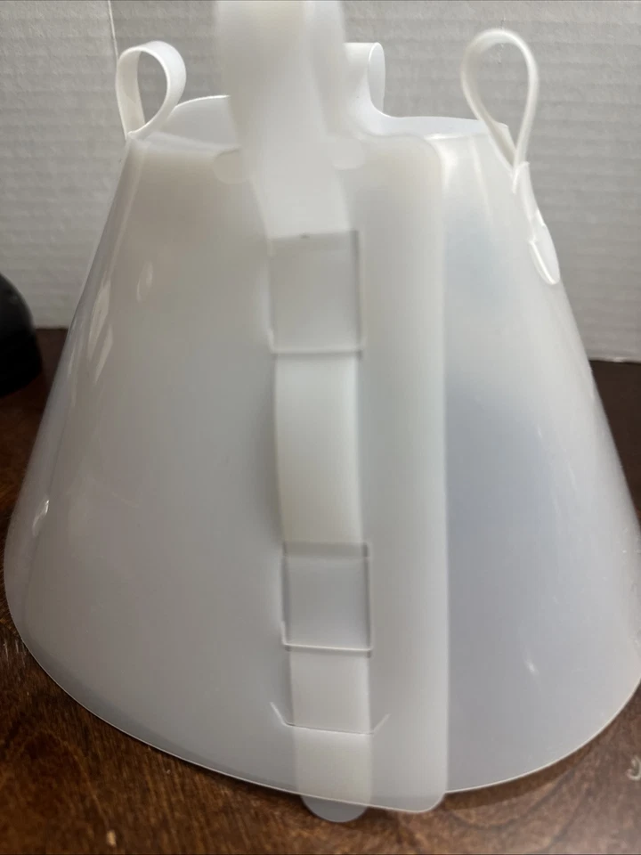 VetOne V1 Collar Cono Perro Clínica Canina Semi Transparente 12,5 cm V1 610006 Foto 2 de 4