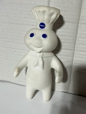 Vintage Pillsbury Poppin' Fresh Swivel Head Doughboy Vinyl Doll- 7 1/4" Inches